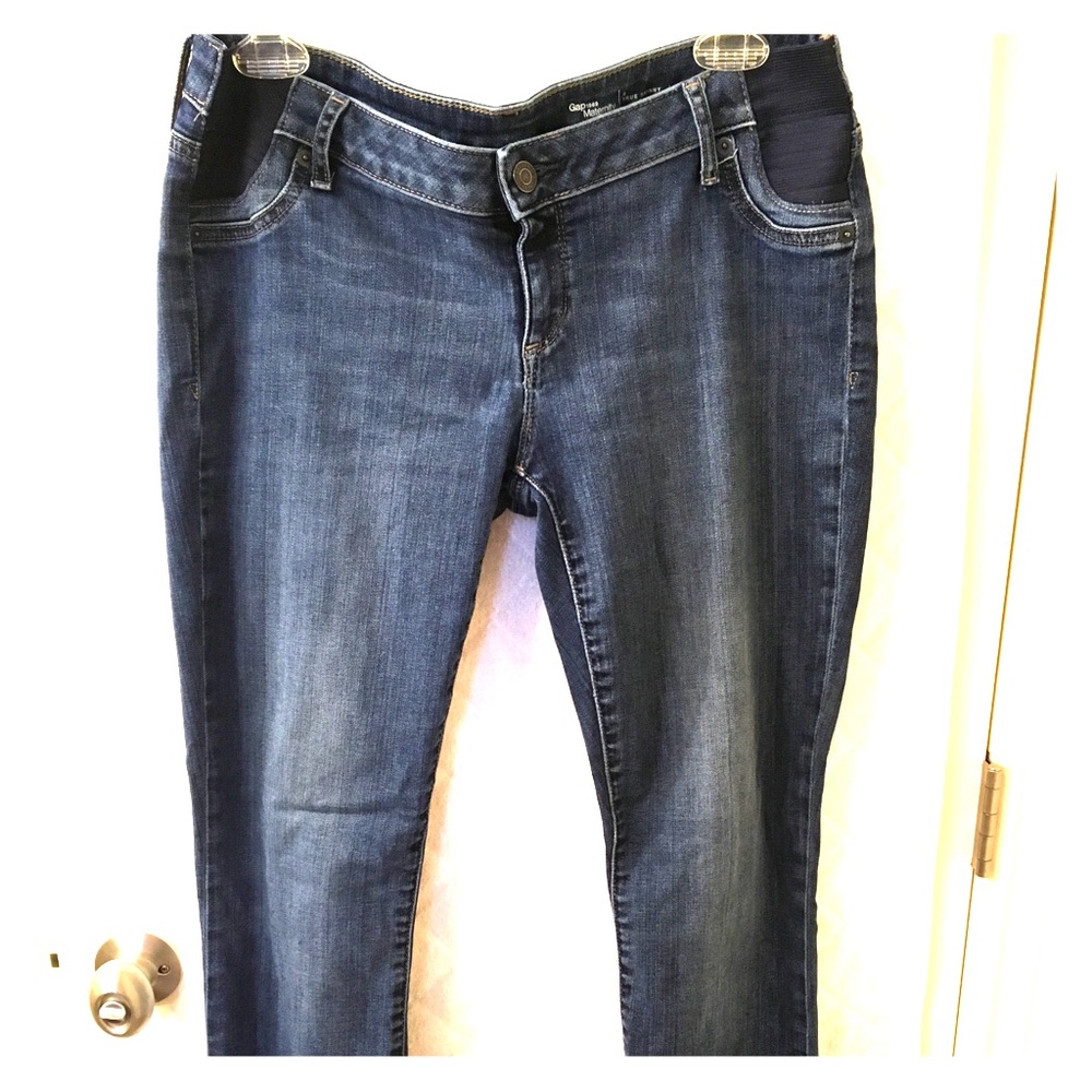 Maternity Gap true skinny jeans